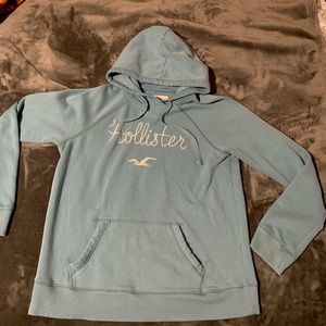 Blue Hollister Hoodie